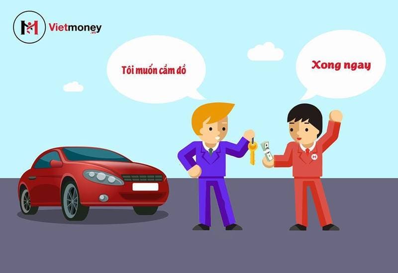 cầm ô tô trả góp