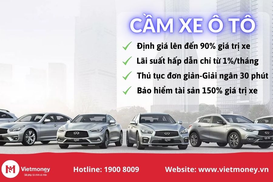 Lý do lựa chọn cầm đồ ô tô tại VietMoney